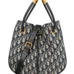 Christian Dior Medium Dior Nolita Bag Dark Blue